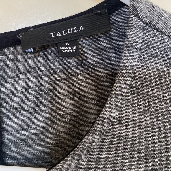 ARITZIA TALULA gray tartine Dress size 6 - Picture 5 of 12